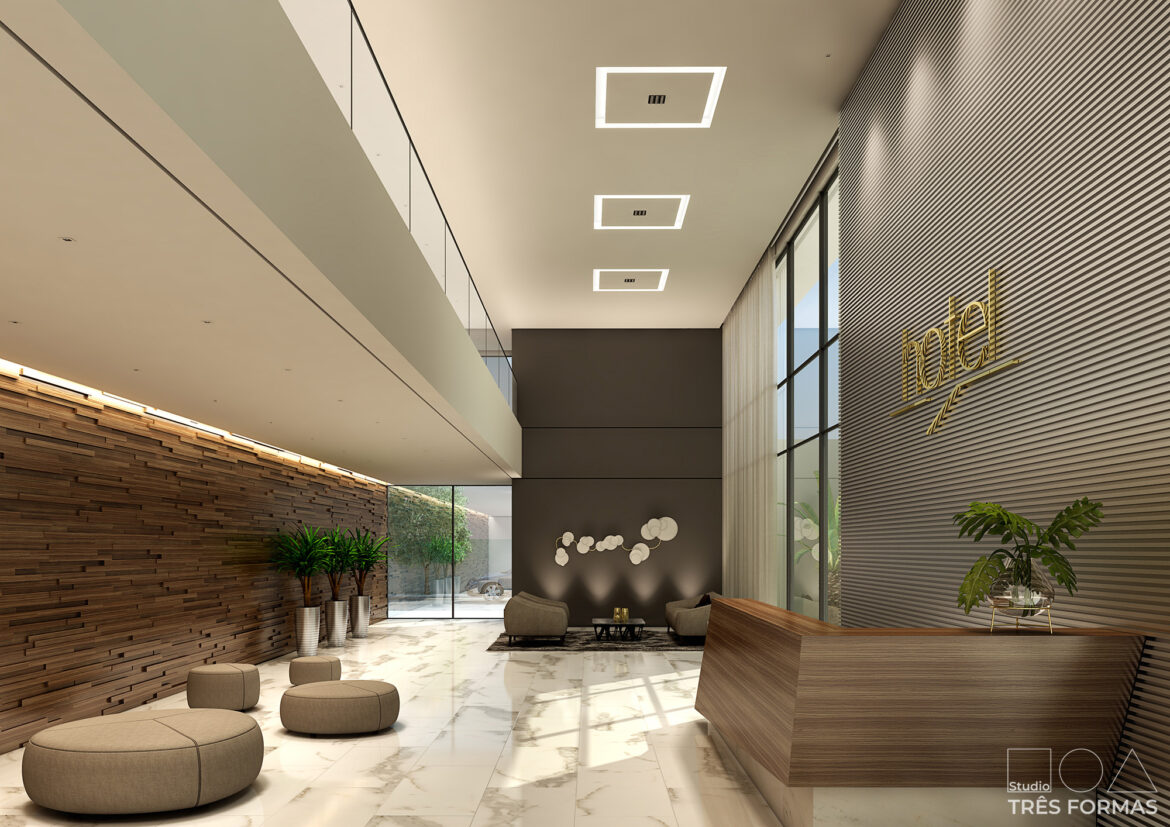 Projeto comercial | Hall de Hotel