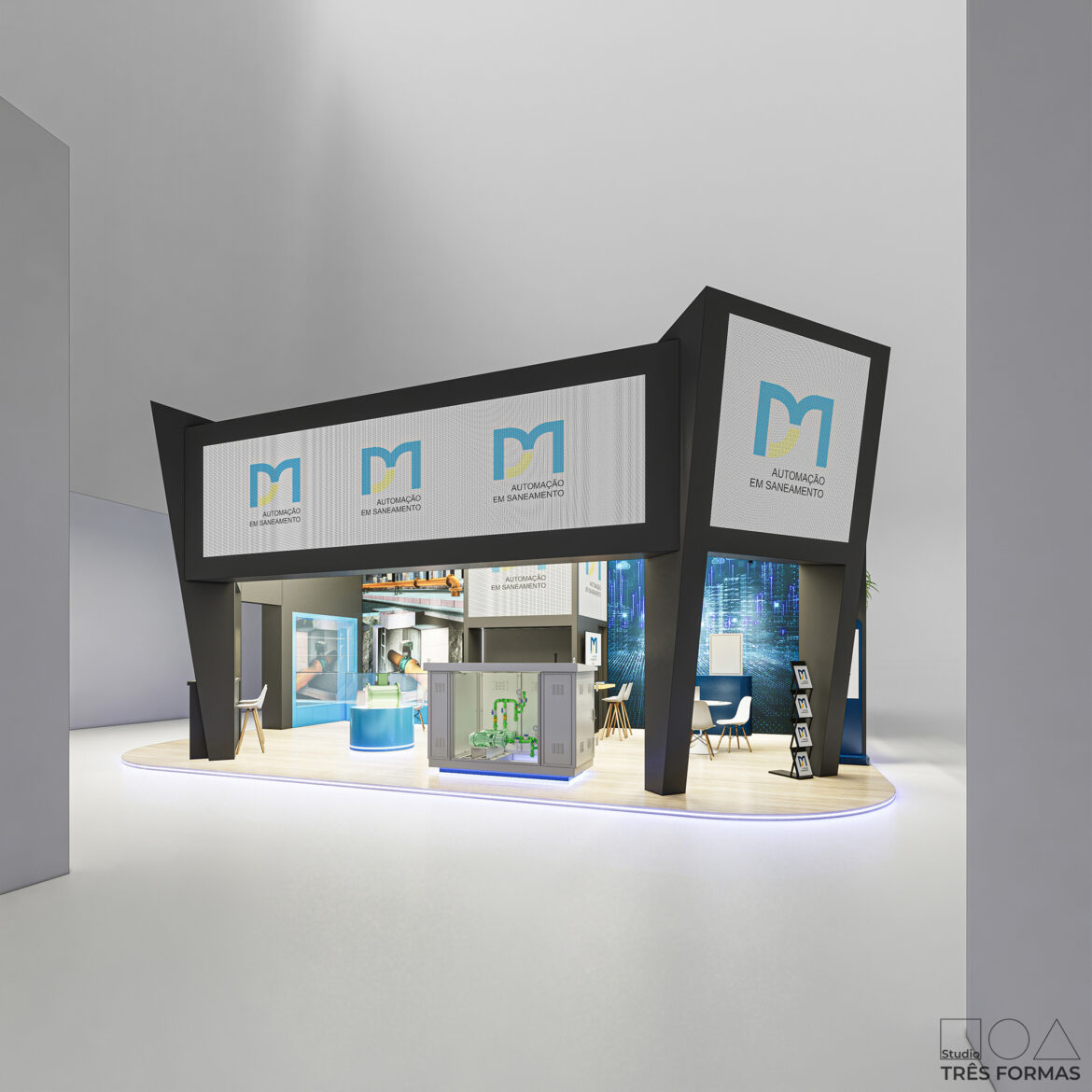 Stand para feira de eventos | DM ISOIL (Fitabes 2025)